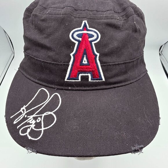 Anaheim Angels Albert Pujols Adults Hat Cap Adjustable Black Baseball Casual - Picture 9 of 9